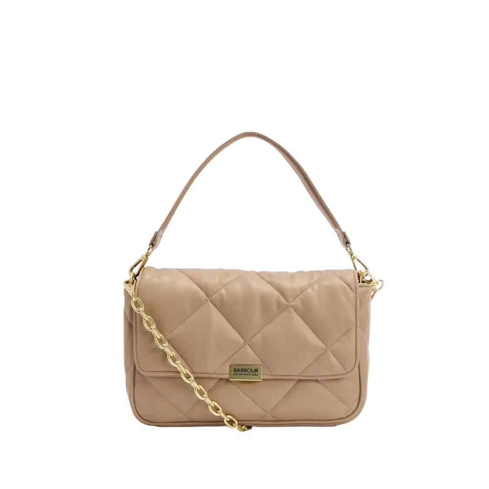Barbour International Soft Quilt Shoulder Bag